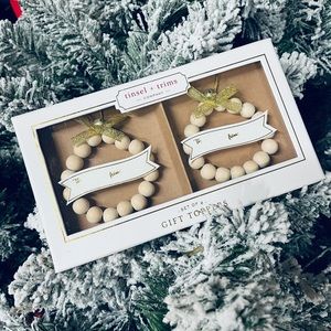 Christmas bead decor